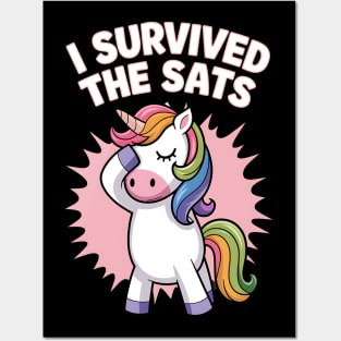 I Survived the SATs Dabbing Test Day Exam Education Posters and Art